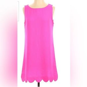 Mittoshop Barbiecore Bright Pink Sleeveless Dress